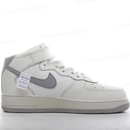 Replica Nike Air Force 1 Mid 07 Men’s and Women’s Shoes ‘White Grey’ DV0806-100