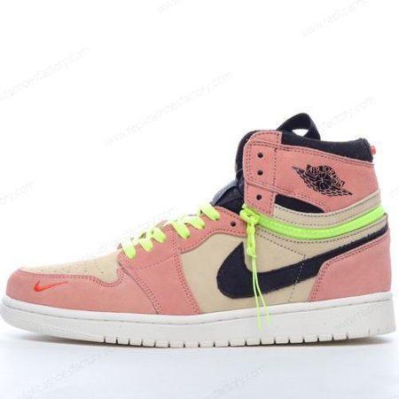 Replica Nike Air Jordan 1 High Switch Men’s and Women’s Shoes ‘Pink Black’ CW6576-800