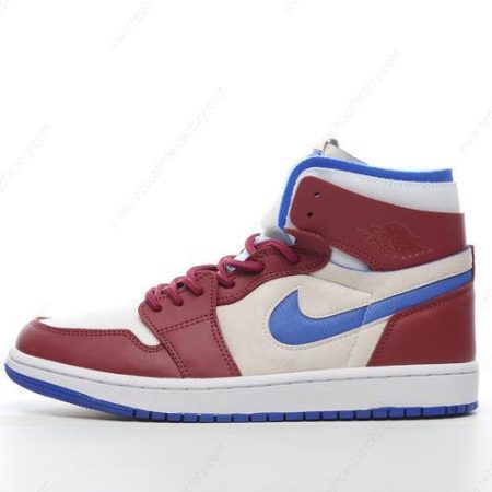 Replica Nike Air Jordan 1 High Zoom Air CMFT Men’s and Women’s Shoes ‘Red Blue’ CT0979-104
