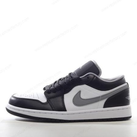 Replica Nike Air Jordan 1 Low Men’s and Women’s Shoes ‘Black Grey White’ 553558-040