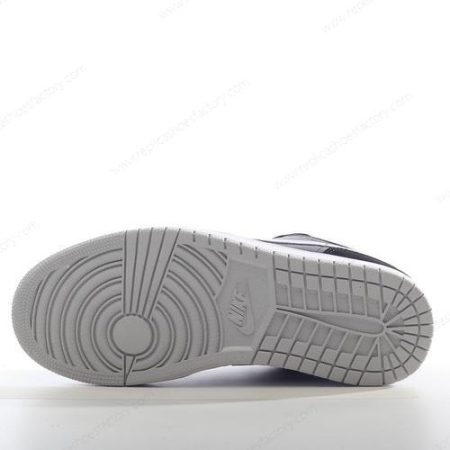 Replica Nike Air Jordan 1 Low Men’s and Women’s Shoes ‘Black Red Grey White’ 553558-032
