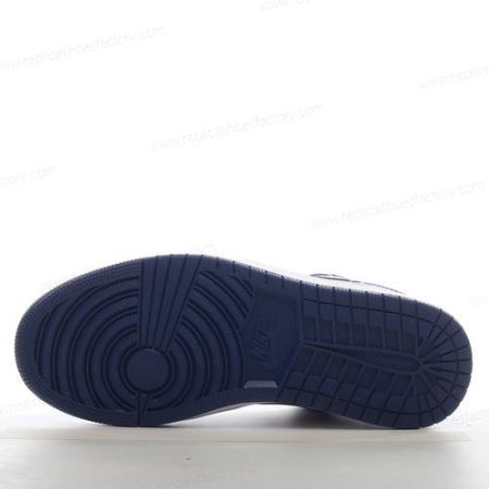 Replica Nike Air Jordan 1 Low Men’s and Women’s Shoes ‘Blue Grey White’ 553558-412