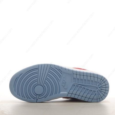 Replica Nike Air Jordan 1 Low Men’s and Women’s Shoes ‘Blue Grey White Red’ DC0774-164
