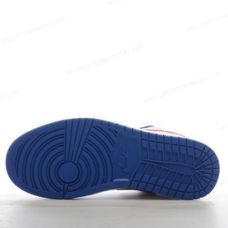Replica Nike Air Jordan 1 Low Men’s and Women’s Shoes ‘Blue Red White’ DC0774-416