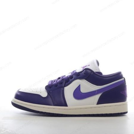 Replica Nike Air Jordan 1 Low Men’s and Women’s Shoes ‘Dark Blue White’ DC0774-502