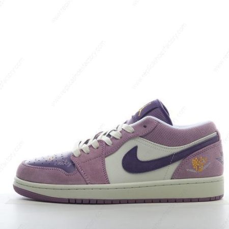 Replica Nike Air Jordan 1 Low Men’s and Women’s Shoes ‘Purple Purple’ DR8057-500