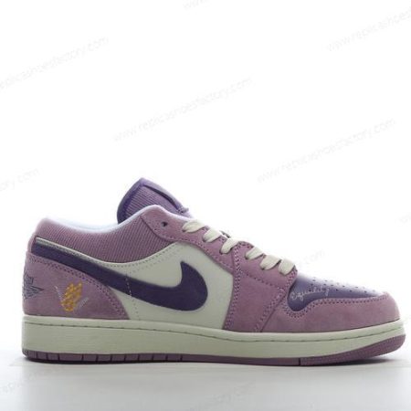 Replica Nike Air Jordan 1 Low Men’s and Women’s Shoes ‘Purple Purple’ DR8057-500