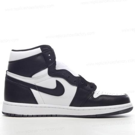 Replica Nike Air Jordan 1 Mid Men’s and Women’s Shoes ‘Black White’ DR0501-101
