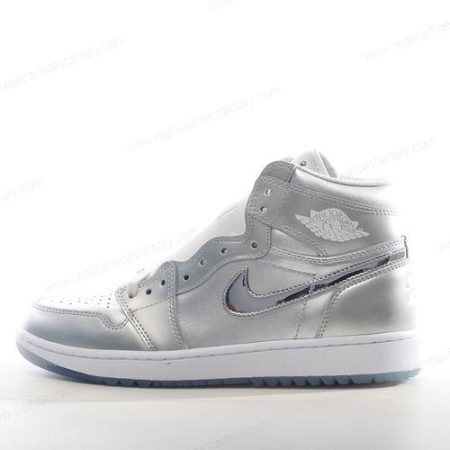 Replica Nike Air Jordan 1 Retro High 2020 Men’s and Women’s Shoes ‘Grey White’ DC1788-029