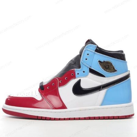 Replica Nike Air Jordan 1 Retro High Men’s and Women’s Shoes ‘Blue White Red’ CK5666-100