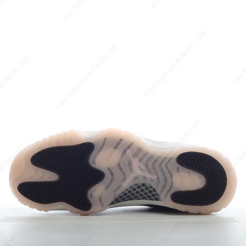 Replica Nike Air Jordan 11 High Mens and Womens Shoes White Black AR0715101
