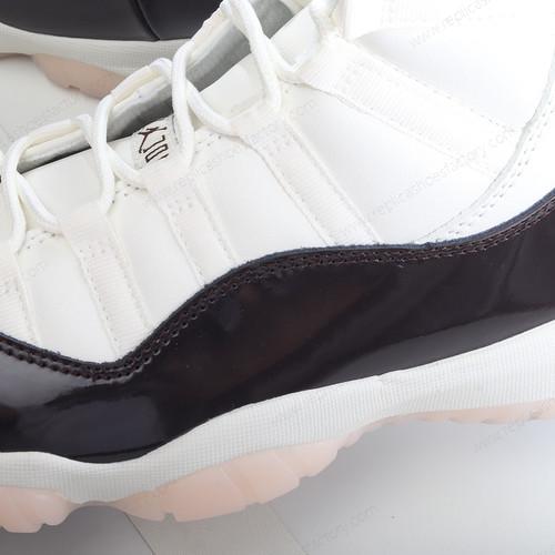 Replica Nike Air Jordan 11 High Mens and Womens Shoes White Black AR0715101