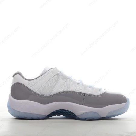 Replica Nike Air Jordan 11 Low Men’s and Women’s Shoes ‘White Grey Blue’ AV2187-140