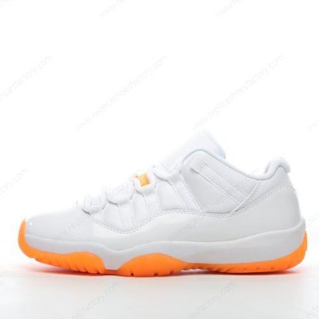Replica Nike Air Jordan 11 Mid Men’s and Women’s Shoes ‘White Orange’ AH7860-139