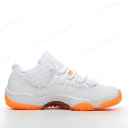 Replica Nike Air Jordan 11 Mid Men’s and Women’s Shoes ‘White Orange’ AH7860-139