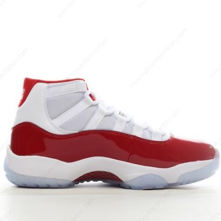 Replica Nike Air Jordan 11 Retro High Men’s and Women’s Shoes ‘White Red’ CT8012-116