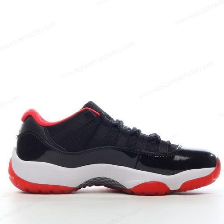 Replica Nike Air Jordan 11 Retro Low Men’s and Women’s Shoes ‘Black Red White’ 528896-012
