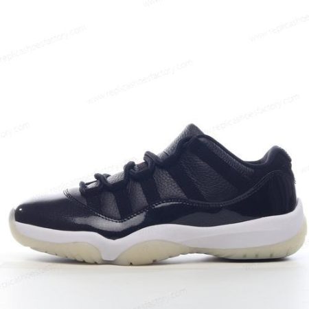 Replica Nike Air Jordan 11 Retro Low Men’s and Women’s Shoes ‘Black Red White’ AV2187-001