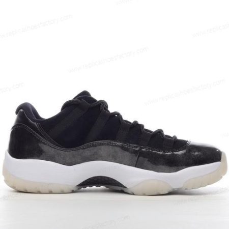 Replica Nike Air Jordan 11 Retro Low Men’s and Women’s Shoes ‘Black White’ 528895-010