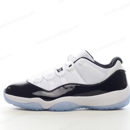 Replica Nike Air Jordan 11 Retro Low Men’s and Women’s Shoes ‘Black White’ 528895-153