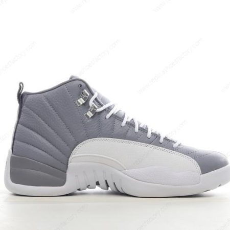 Replica Nike Air Jordan 12 Retro Men’s and Women’s Shoes ‘White Grey’ CT8013-015