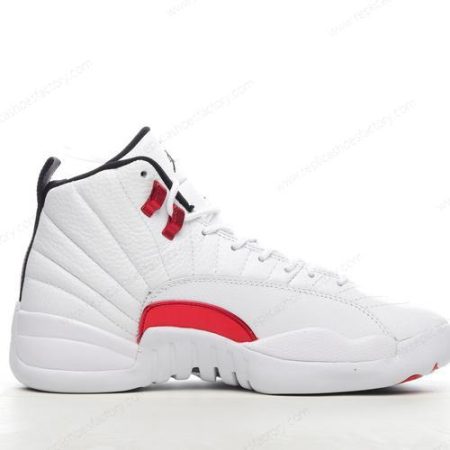 Replica Nike Air Jordan 12 Retro Men’s and Women’s Shoes ‘White Red’ CT8013-106