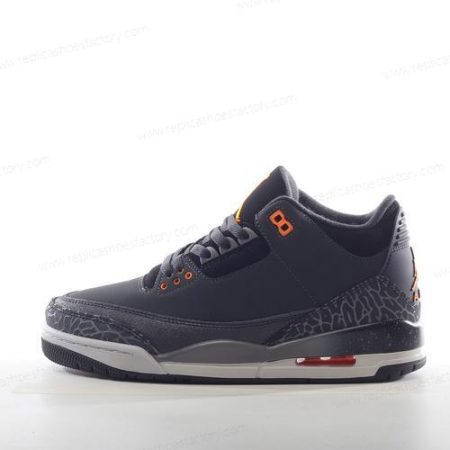 Replica Nike Air Jordan 3 Retro Men’s and Women’s Shoes ‘Black’ 626968-040