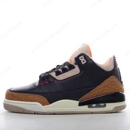 Replica Nike Air Jordan 3 Retro Men’s and Women’s Shoes ‘Black Brown Orange’ CT8532-008