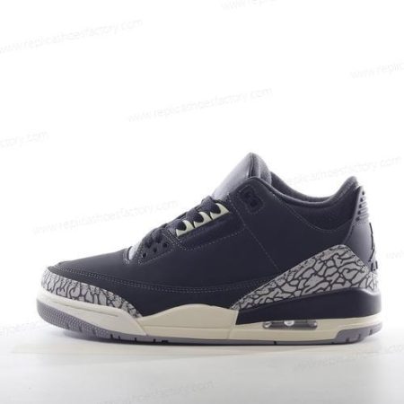 Replica Nike Air Jordan 3 Retro Men’s and Women’s Shoes ‘Black Grey’ CK9246-001