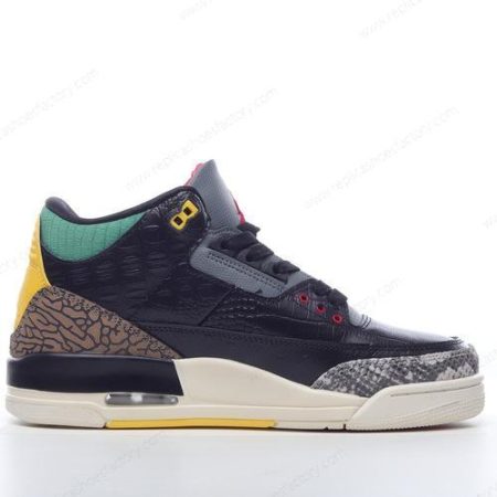 Replica Nike Air Jordan 3 Retro Men’s and Women’s Shoes ‘Black White Green’ CV3583-003