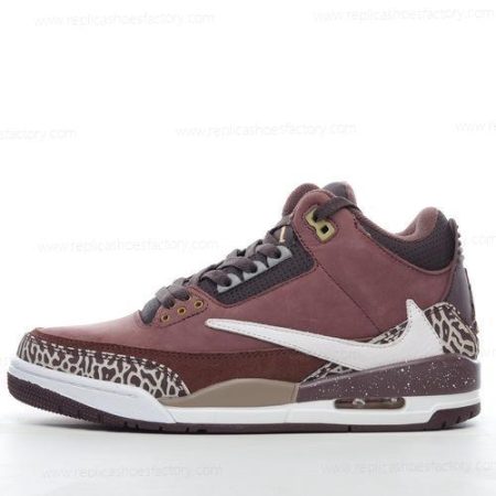 Replica Nike Air Jordan 3 Retro Men’s and Women’s Shoes ‘Brown White’ 626988-018