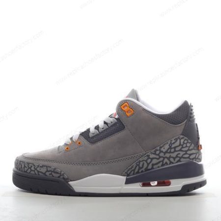 Replica Nike Air Jordan 3 Retro Men’s and Women’s Shoes ‘Grey’ 398614-012