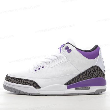Replica Nike Air Jordan 3 Retro Men’s and Women’s Shoes ‘White Black Grey’ DM0967-105