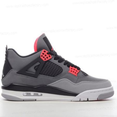 Replica Nike Air Jordan 4 Men’s and Women’s Shoes ‘Dark Grey Red’ DH6297-061