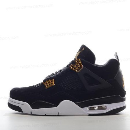 Replica Nike Air Jordan 4 Retro Men’s and Women’s Shoes ‘Black Gold’ 308497-032