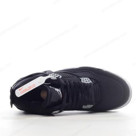 Replica Nike Air Jordan 4 Retro Men’s and Women’s Shoes ‘Black Grey White’ DH7138-006
