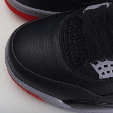 Replica Nike Air Jordan 4 Retro Men’s and Women’s Shoes ‘Black Red’ BQ7669-006