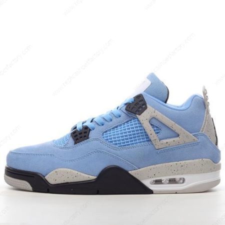 Replica Nike Air Jordan 4 Retro Men’s and Women’s Shoes ‘Blue Grey White Black’ CT8527-400