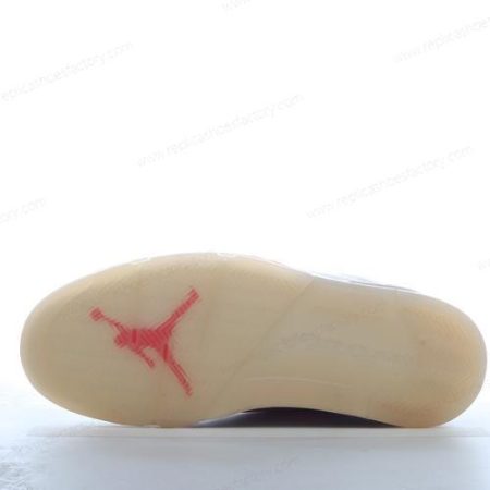 Replica Nike Air Jordan 5 Retro Low Men’s and Women’s Shoes ‘Red Yellow White’ DD2240-100
