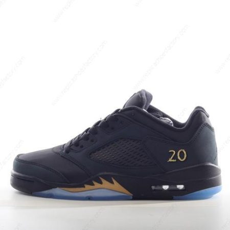 Replica Nike Air Jordan 5 Retro Men’s and Women’s Shoes ‘Black Gold’ DJ1094-001