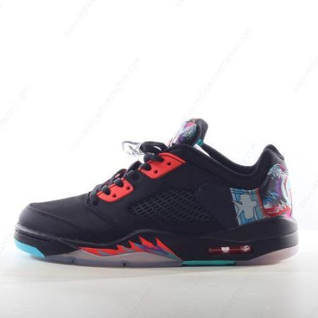 Replica Nike Air Jordan 5 Retro Men’s and Women’s Shoes ‘Black Orange’ 840475060