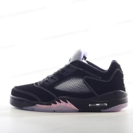 Replica Nike Air Jordan 5 Retro Men’s and Women’s Shoes ‘Black White Pink’ DX4355-015