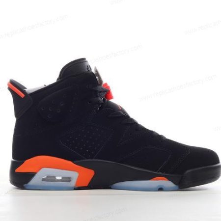 Replica Nike Air Jordan 6 Retro Men’s and Women’s Shoes ‘Black’ 384665-060