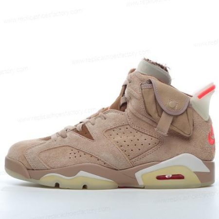 Replica Nike Air Jordan 6 Retro Men’s and Women’s Shoes ‘Brown’ DH0690-200