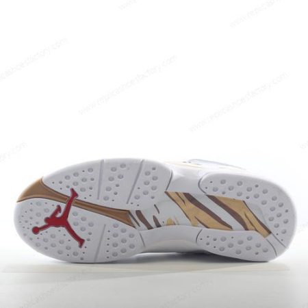 Replica Nike Air Jordan 8 Retro Men’s and Women’s Shoes ‘White’ AA1239-135