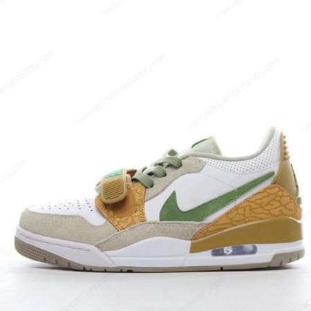 Replica Nike Air Jordan Legacy 312 Low Men’s and Women’s Shoes ‘Green White Orange’ DX9260-001