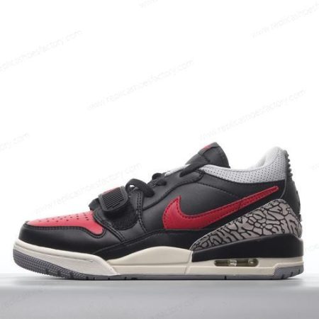Replica Nike Air Jordan Legacy 312 Low Men’s and Women’s Shoes ‘Grey Black White Red’ CD9054-006