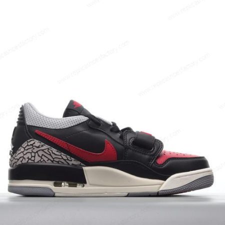 Replica Nike Air Jordan Legacy 312 Low Men’s and Women’s Shoes ‘Grey Black White Red’ CD9054-006