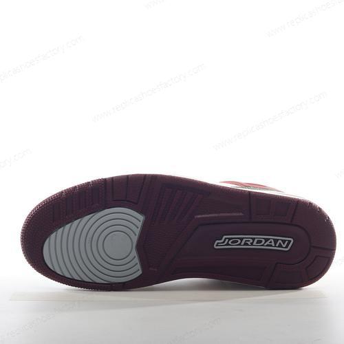 Replica Nike Air Jordan Spizike Mens and Womens Shoes Green Dark Red FJ6372100