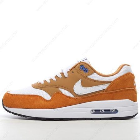 Replica Nike Air Max 1 Men’s and Women’s Shoes ‘Light Brown Orange White’ 908366-700
